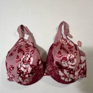 Floral Pink Bra from Lane Bryant